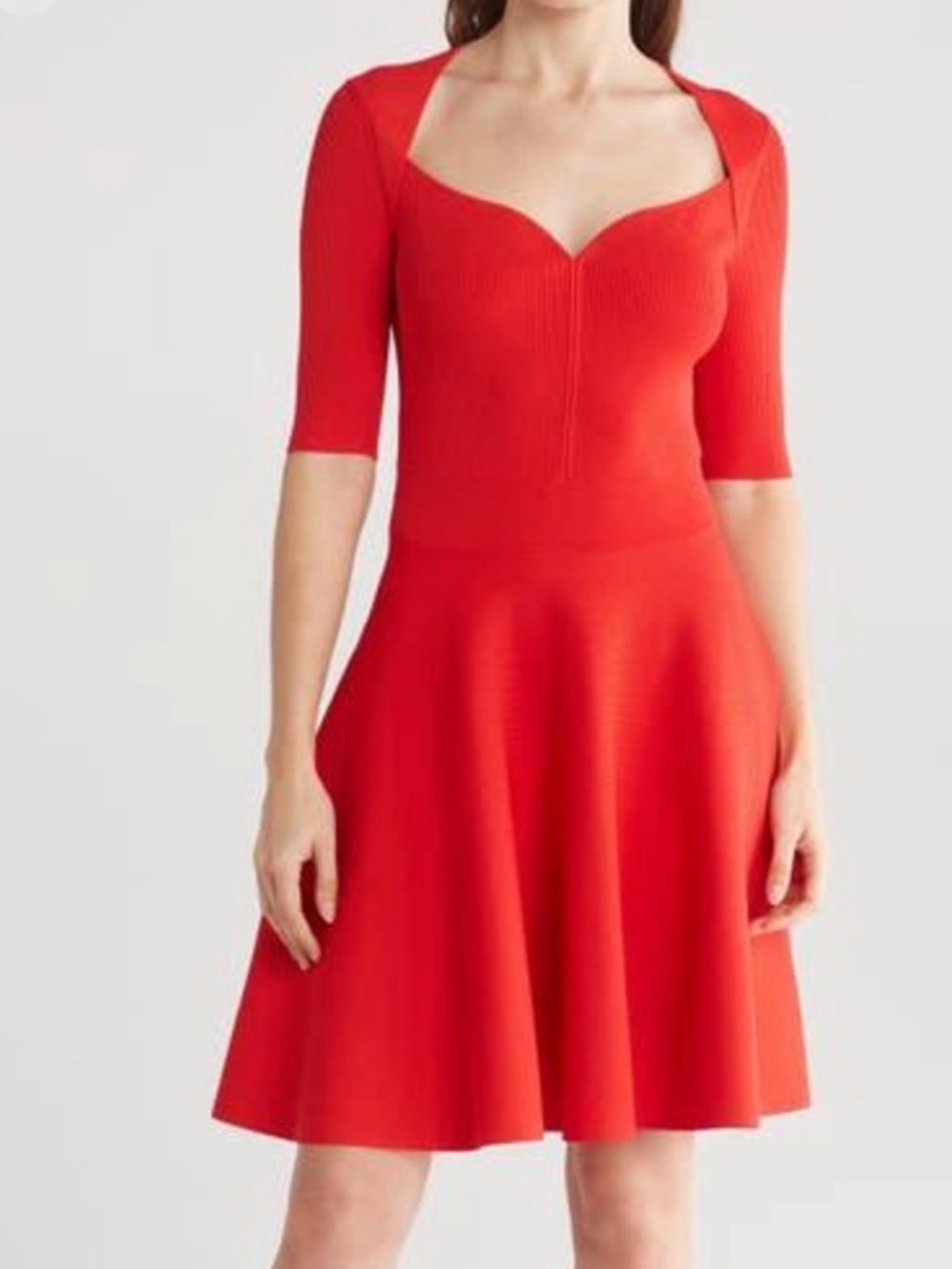 Ted Baker Millly Sweetheart Neckline Dress Sz 5/12